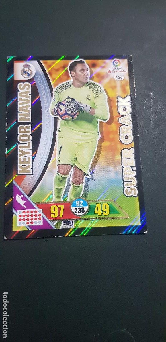 Cromos de f&uacute;tbol: REAL MADRID- KEYLOR NAVAS - Foto 1