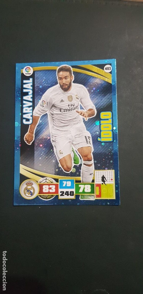 Cromos de f&uacute;tbol: REAL MADRID- CARVAJAL - Foto 1