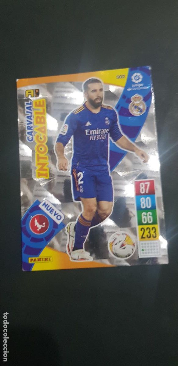 Cromos de f&uacute;tbol: REAL MADRID- CARVAJAL - Foto 1