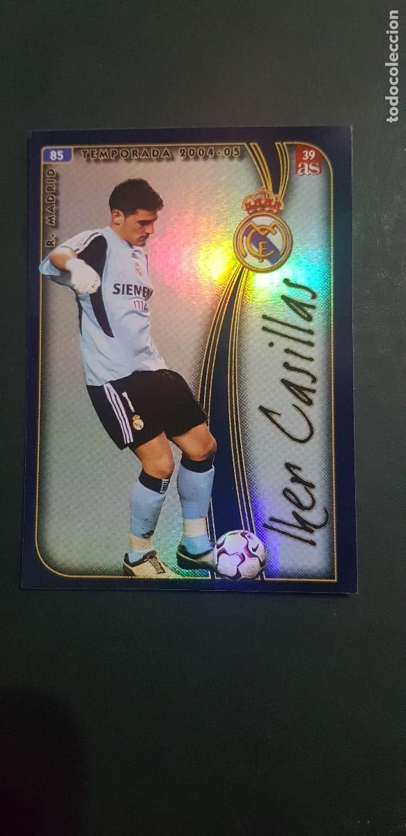 Cromos de f&uacute;tbol: REAL MADRID- IKER CASILLAS - Foto 1