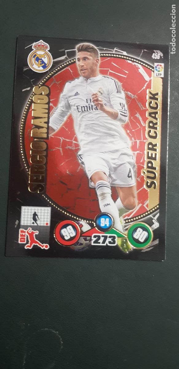 Cromos de f&uacute;tbol: REAL MADRID- SERGIO RAMOS - Foto 1