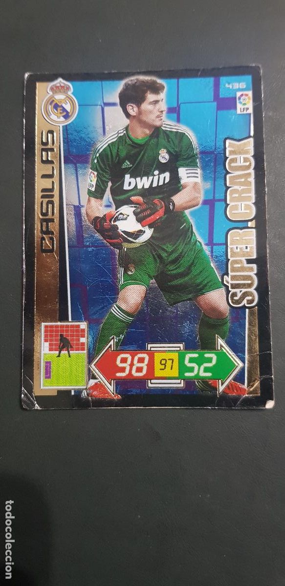 Cromos de f&uacute;tbol: REAL MADRID- CASILLAS - Foto 1