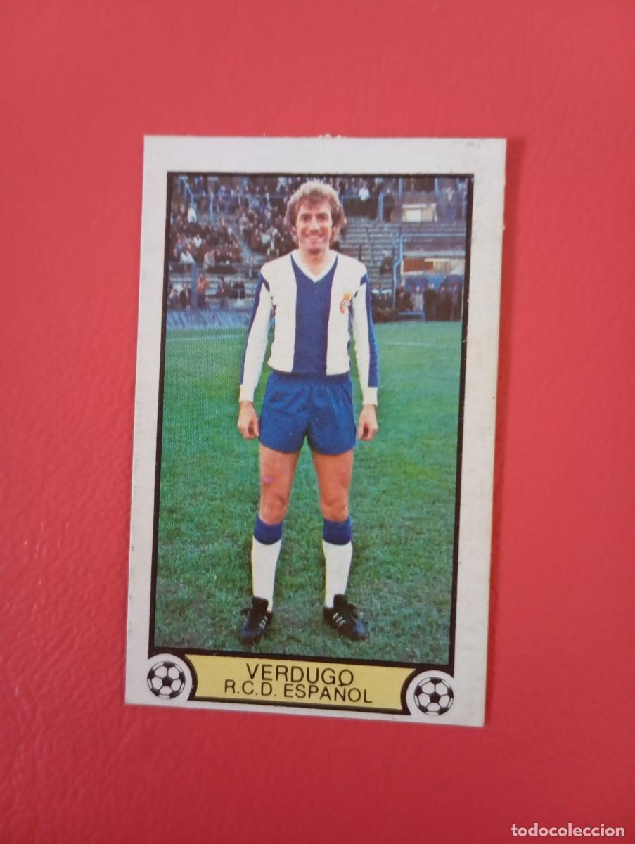 Cromos de f&uacute;tbol: Este 79 80 VERDUGO DEL ESPA&Ntilde;OL - Foto 1