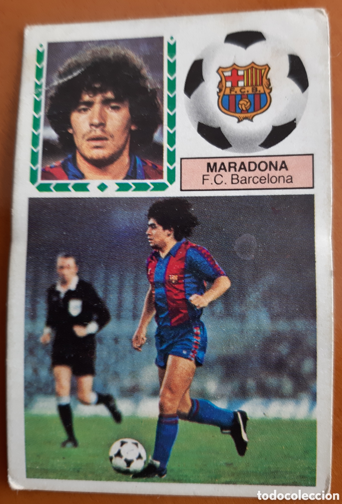 Cromos de F&uacute;tbol: Cromo f&uacute;tbol. Liga 83-84. R8016
