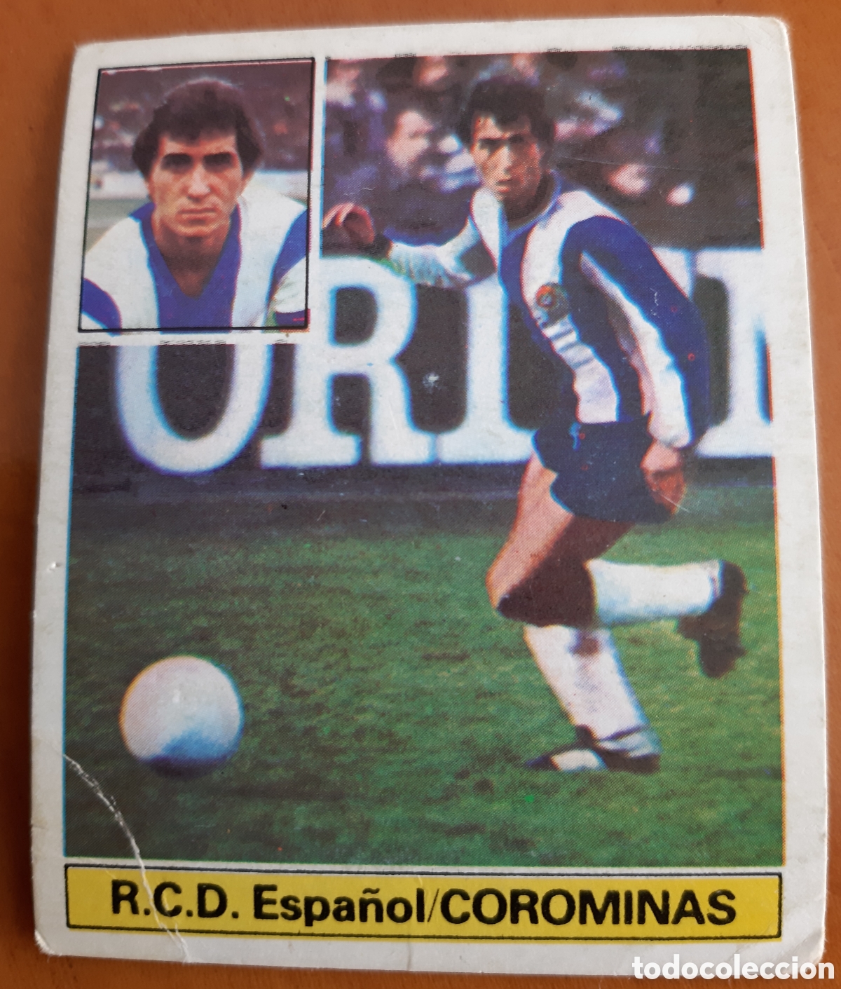 Cromos de F&uacute;tbol: Cromo f&uacute;tbol. Liga 81-82. R8018