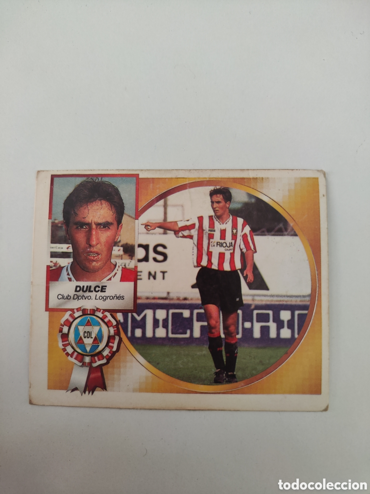 Cromos de f&uacute;tbol: Este 94 95 sin pegar Logro&ntilde;&eacute;s Dulce - Foto 1