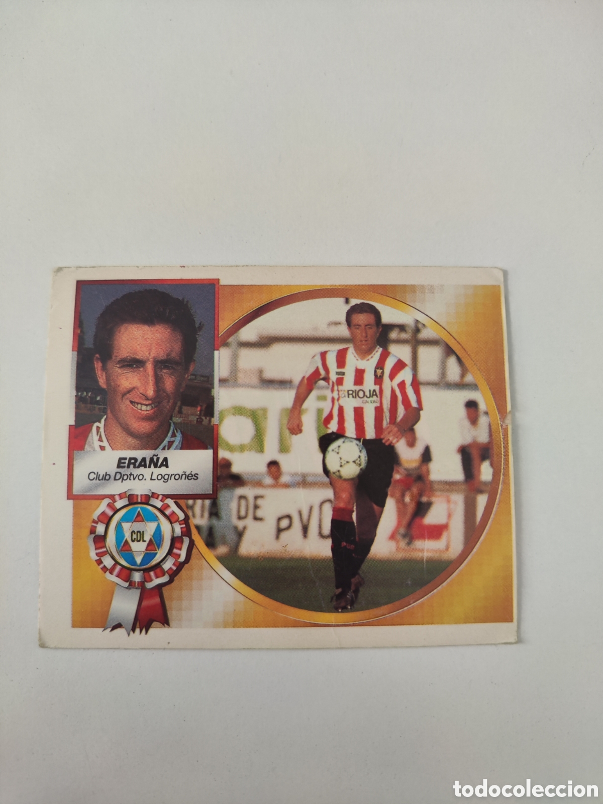 Cromos de f&uacute;tbol: Este 94 95 sin pegar Logro&ntilde;&eacute;s Era&ntilde;a - Foto 1