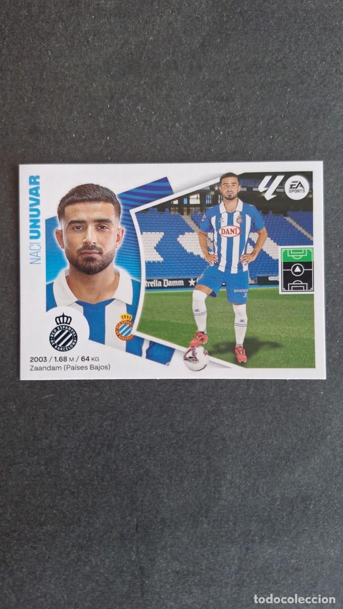 Cromos de F&uacute;tbol: UNUVAR R. C. D. ESPA&Ntilde;OL COLOCA LIGA ESTE 2024/25 24 25 NUNCA PEGADO SIN PEGAR