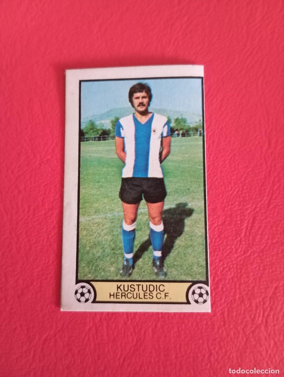 Cromos de f&uacute;tbol: Este 79 80 KUSTUDIC DEL HERCULES - Foto 1