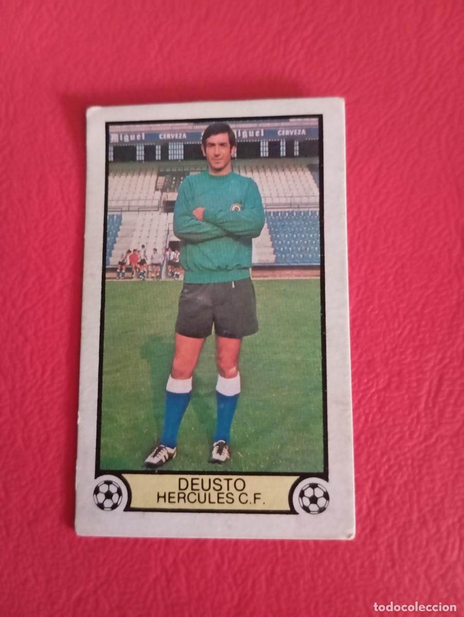 Cromos de f&uacute;tbol: Este 79 80 DEUSTO DEL HERCULES - Foto 1