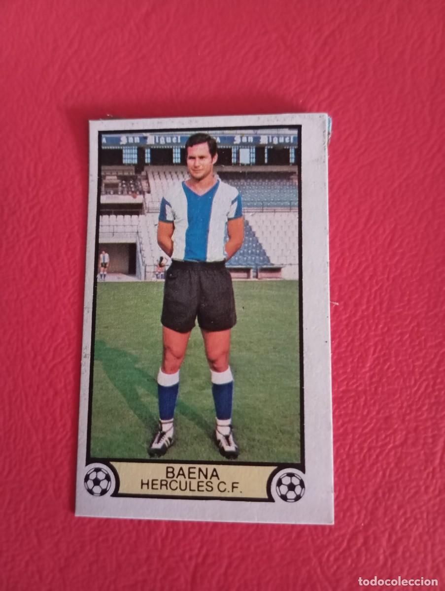 Cromos de f&uacute;tbol: Este 79 80 BAENA DEL HERCULES - Foto 1