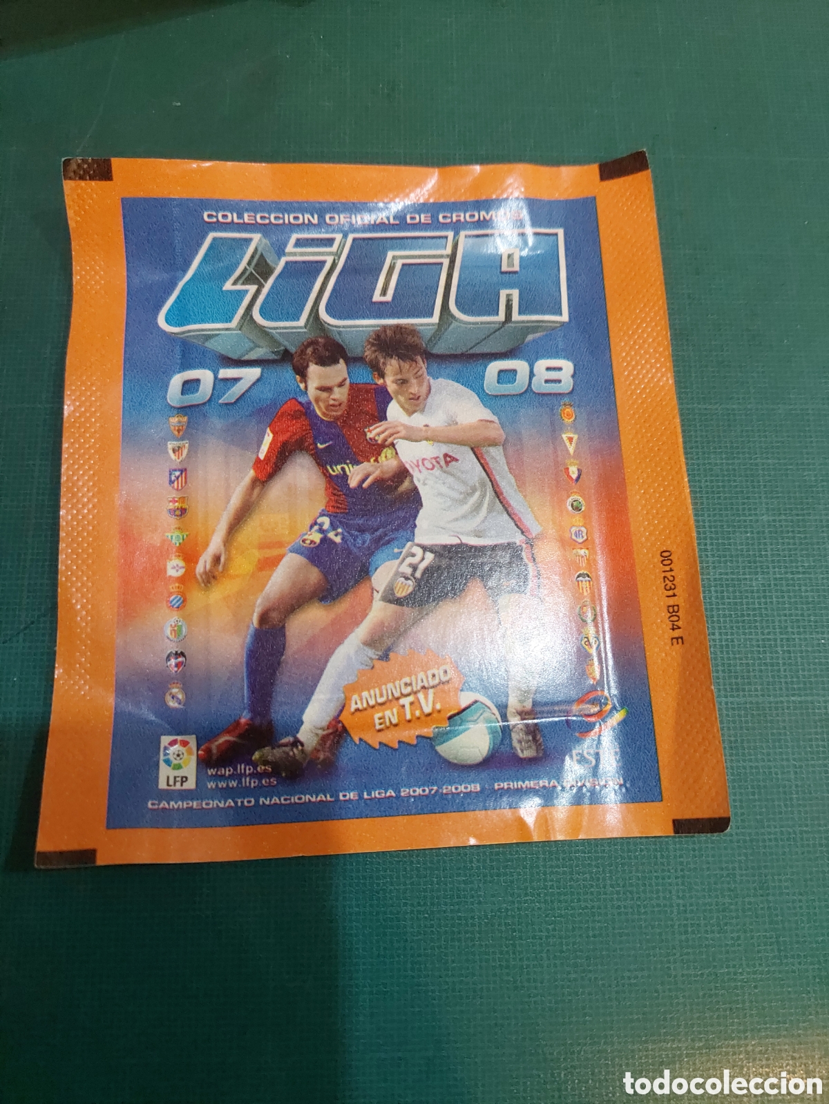 Cartes &agrave; collectionner de Football: Numerado lateral RARO SOBRE CON NUMERACI&Oacute;N LATERAL DERECHO LIGA 2007/2008 LLENO ESTE F&Uacute;TBOL