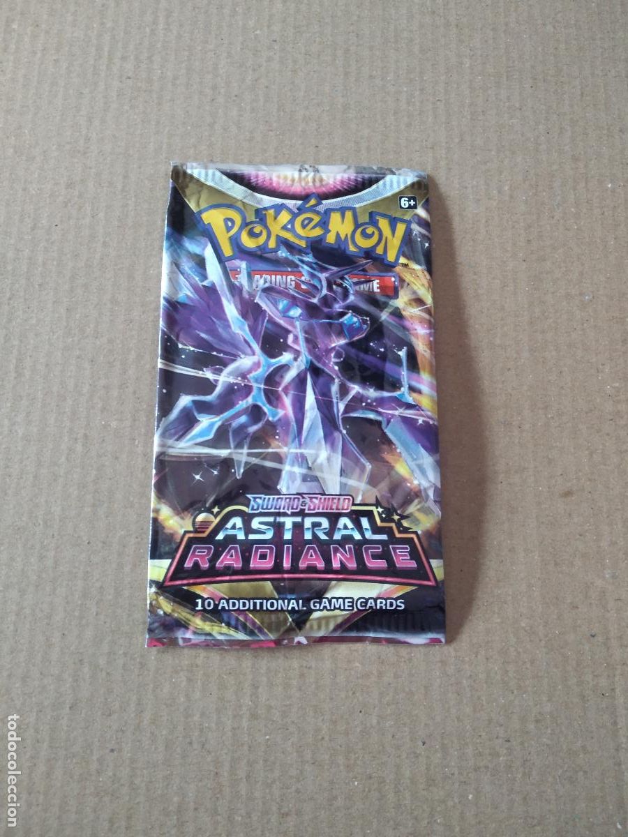 Cromos de F&uacute;tbol: SOBRE VACIO CROMO TARJETA CARTA POKEMON ASTRAL RADIANCE