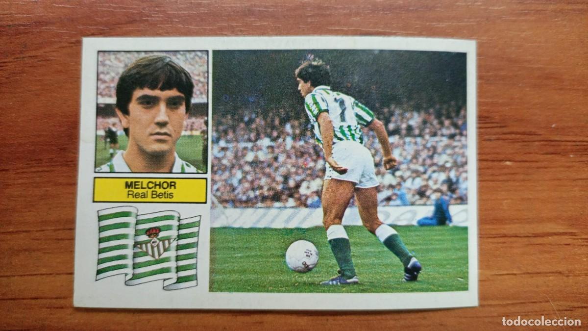 Cromos de f&uacute;tbol: CROMO DE FUTBOL MELCHOR R.Betis (baja) LIGA 82 -83 EDICIONES ESTE L0030