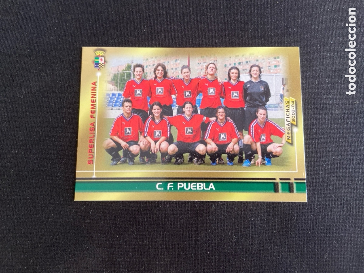 Figurine di Calcio: EQUIPO 430 (PUEBLA) PANINI MEGAFICHAS MEGACRACKS 2003-2004 03 04 CROMO CARTA M-3