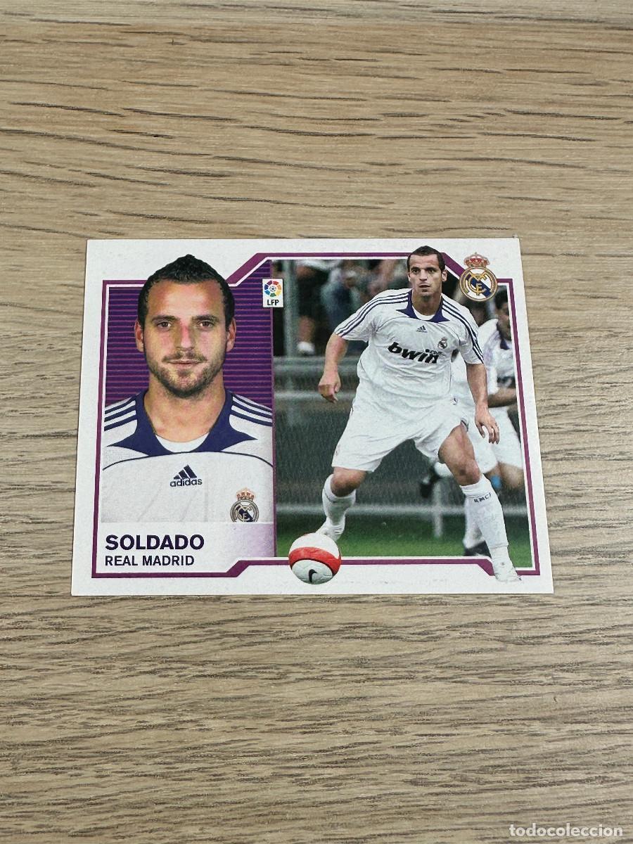 Cartes &agrave; collectionner de Football: SOLDADO REAL MADRID EDICIONES ESTE LIGA 07-08 PANINI 2007 2008 SIN PEGAR