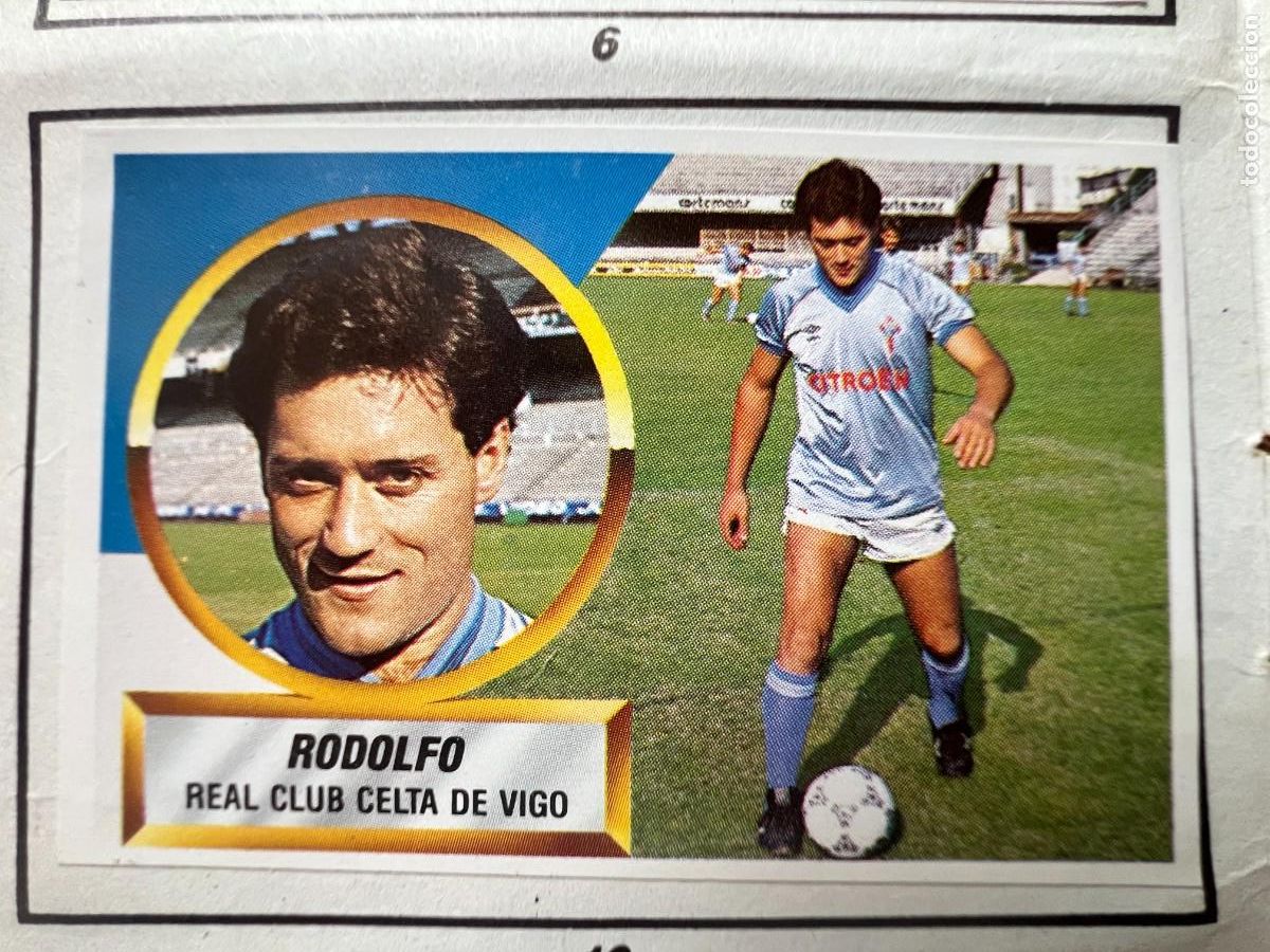 Cromos de f&uacute;tbol: RODOLFO CELTA ESTE 88 89 1988 1989 - Foto 1
