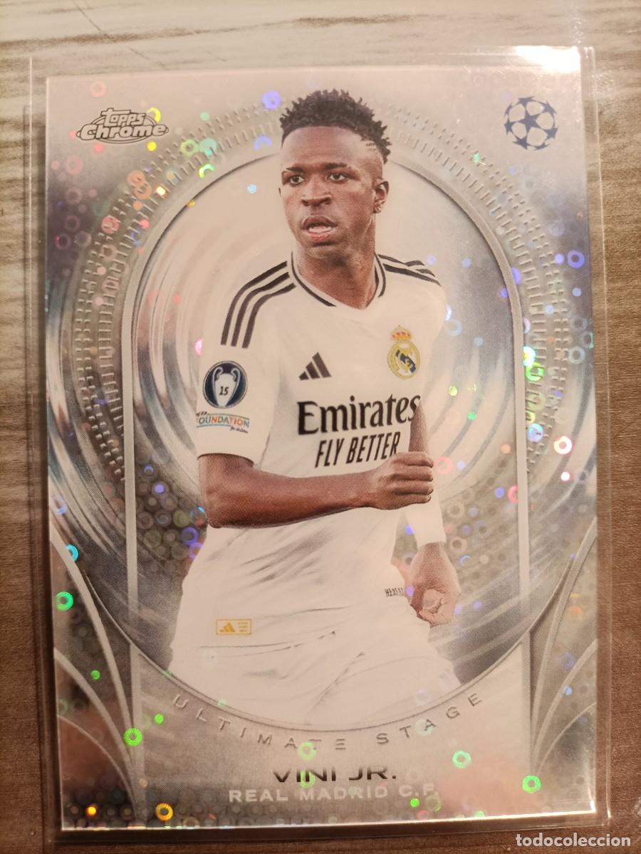Figurine di Calcio: 2024/25 Topps Ucc Flagship Chrome Ultimate Stage Vini Jr Vinicius