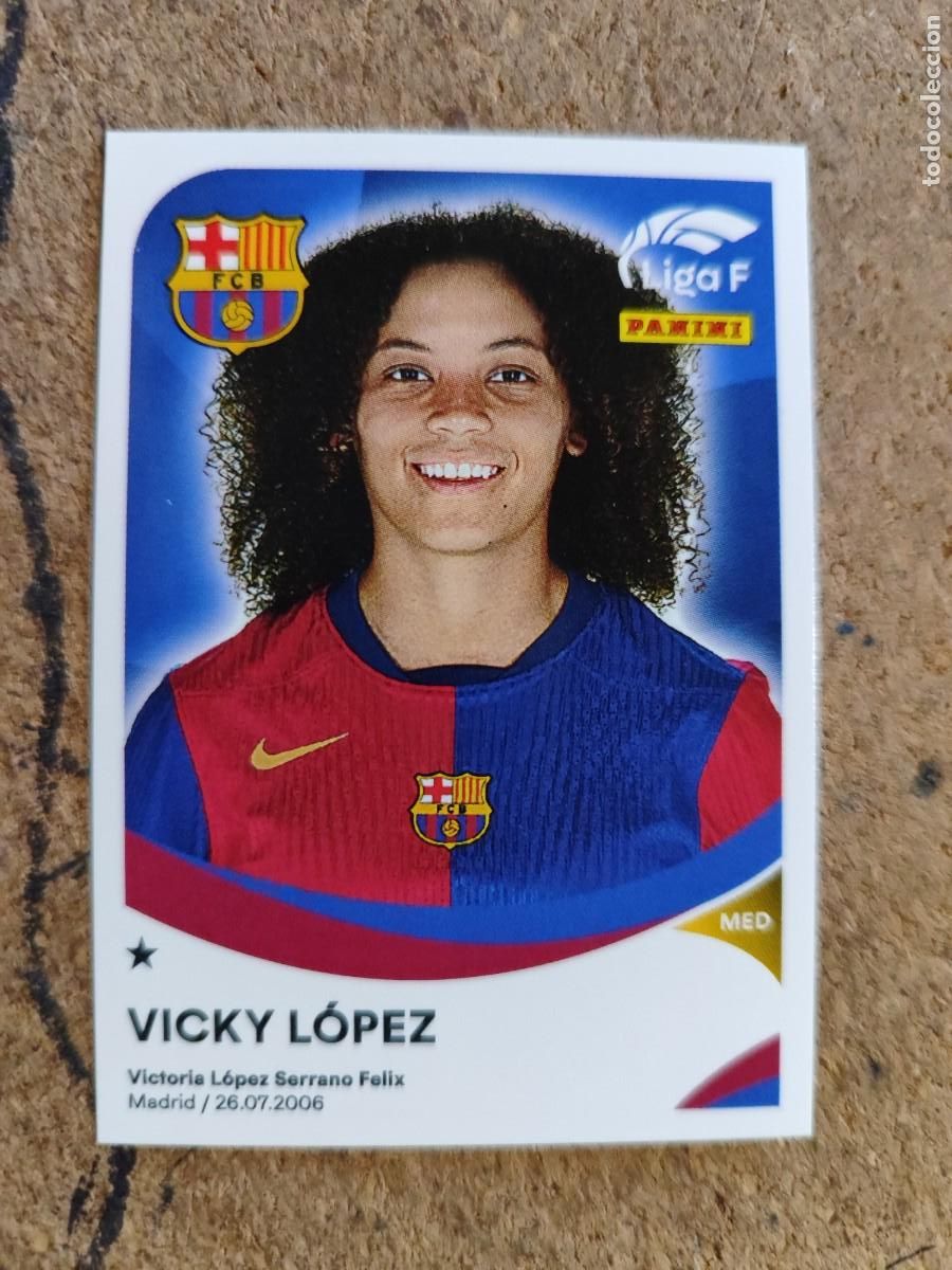 Cromos de f&uacute;tbol: LIGA F ( FEMENINA) 2024/25 STICKER VICKY LOPEZ FC BARCELONA # 57B PANINI