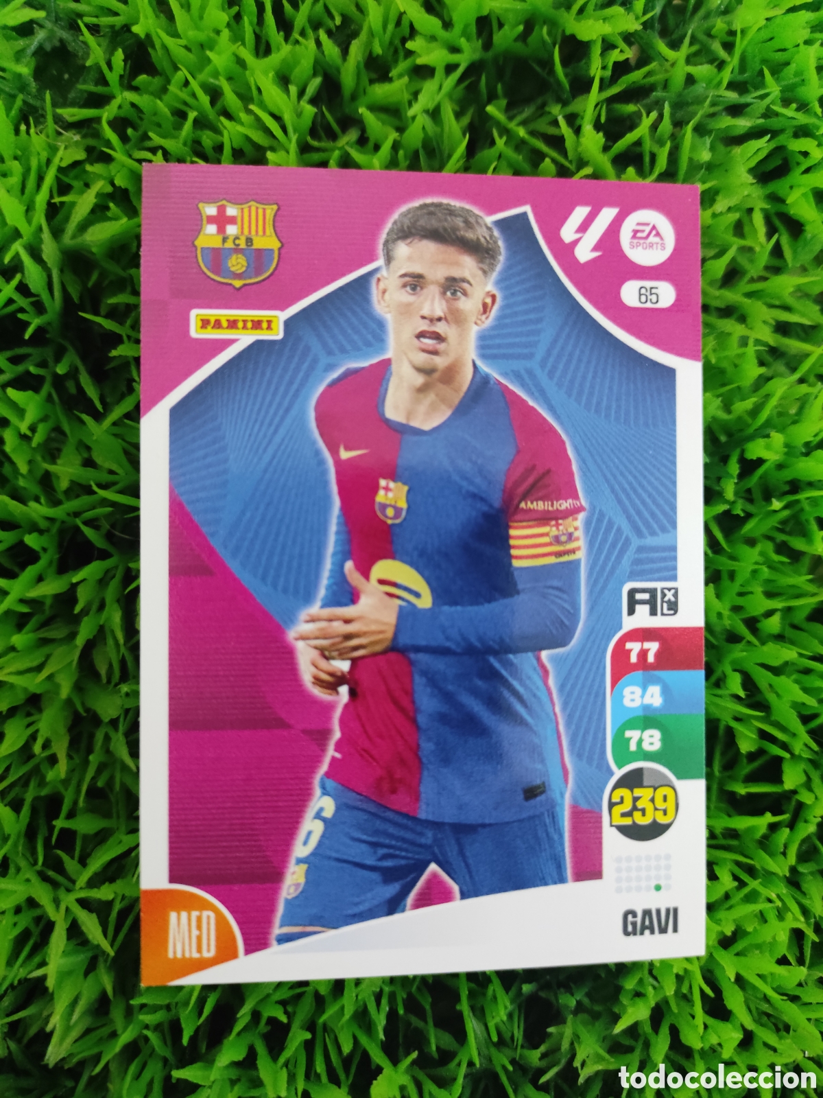 Cromos de f&uacute;tbol: Gavi Barcelona Adrenalyn 24-25 # 65 - Foto 1