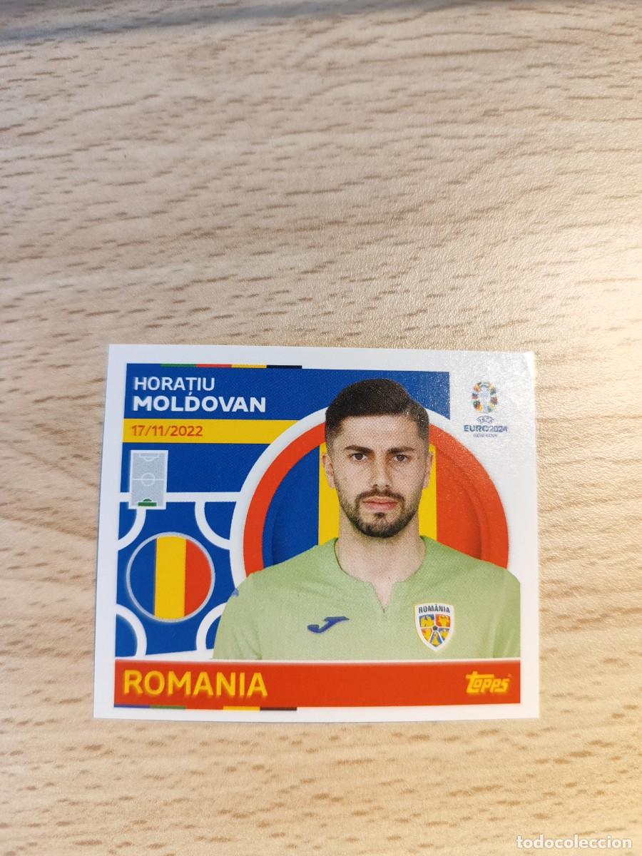 Cartes &agrave; collectionner de Football: ROM4 ROM 4 TOPPS EURO 2024 HORAȚIU MOLDOVAN - ROMANIA RUMANIA -- CROMO EUROCOPA 24