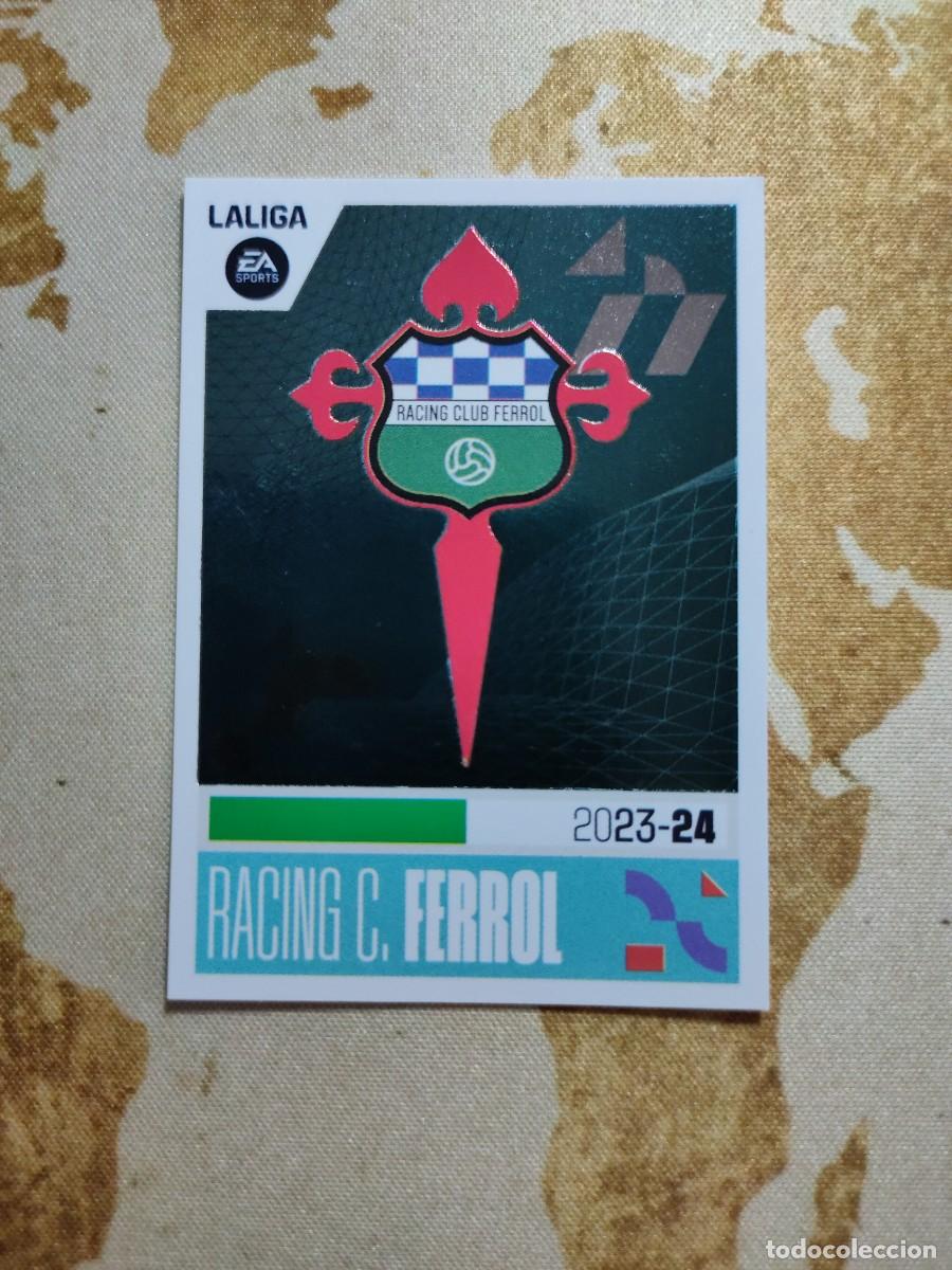 Cartes &agrave; collectionner de Football: Liga ESTE Escudo segunda 11 RACING C FERROL 2023-24 23 24