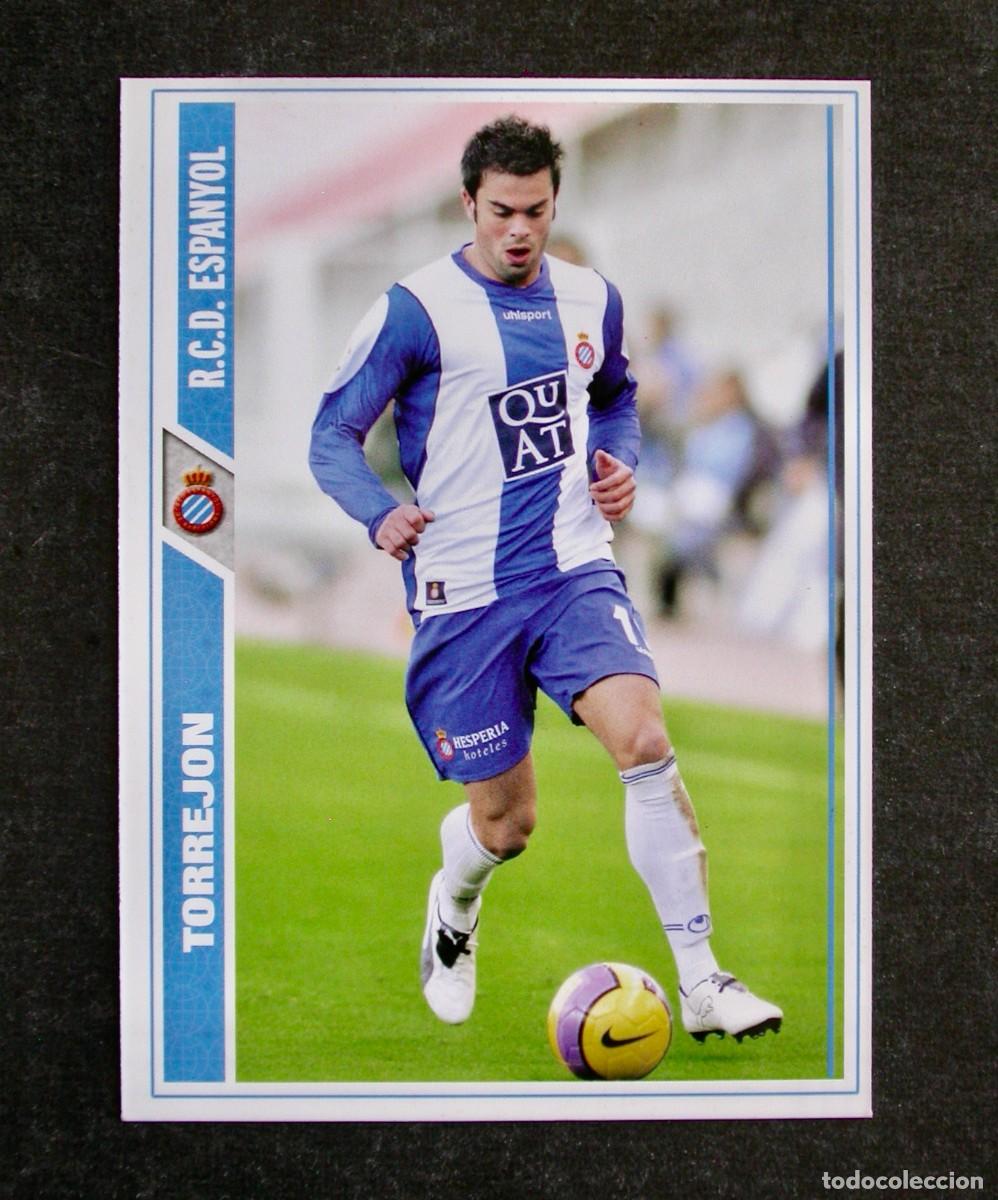 Cartes &agrave; collectionner de Football: 283 TORREJ&Oacute;N ESPANYOL / FICHAS DE LA LIGA 2007 2008 07 08 / MUNDICROMO