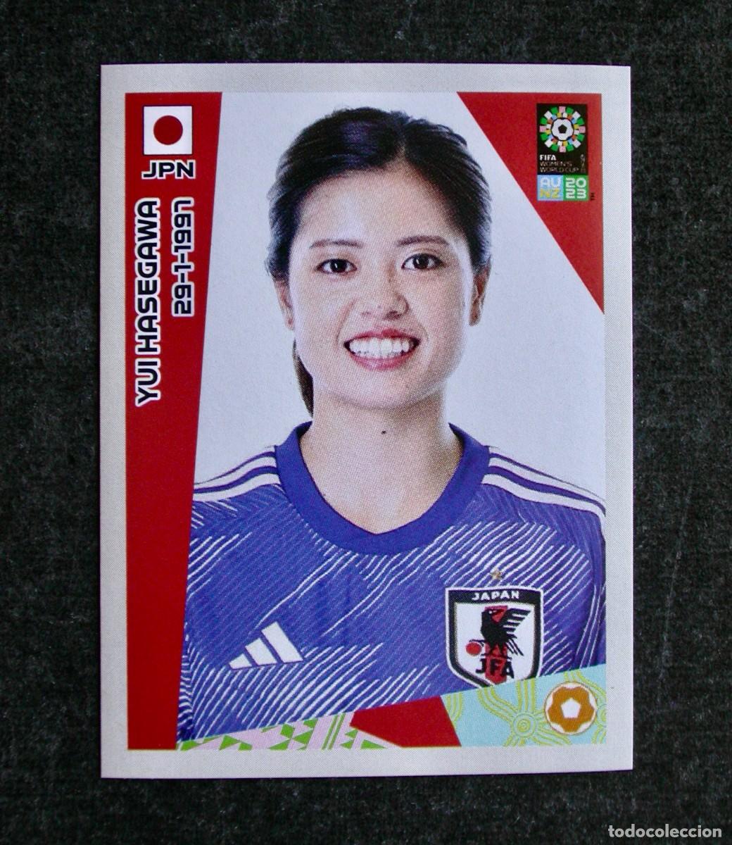 Fu&szlig;ball-Sticker: 203 YUI HASEGAWA / JAP&Oacute;N / FIFA WOMEN'S WORLD CUP 2023 / AUSTRALIA-NEW ZEALAND / PANINI-STICKERS