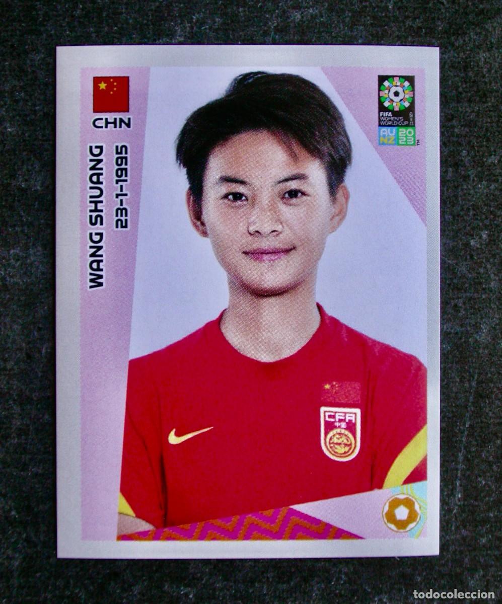 Fu&szlig;ball-Sticker: 270 WANG SHUANG / CHINA / FIFA WOMEN'S WORLD CUP 2023 / AUSTRALIA-NEW ZEALAND / PANINI-STICKERS