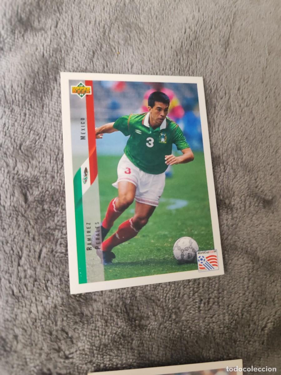 Cartes &agrave; collectionner de Football: 20 UPPER DECK MUNDIAL USA 94 RAMIREZ PERALES - MEXICO - 1994 WORLD CUP CROMO CARD