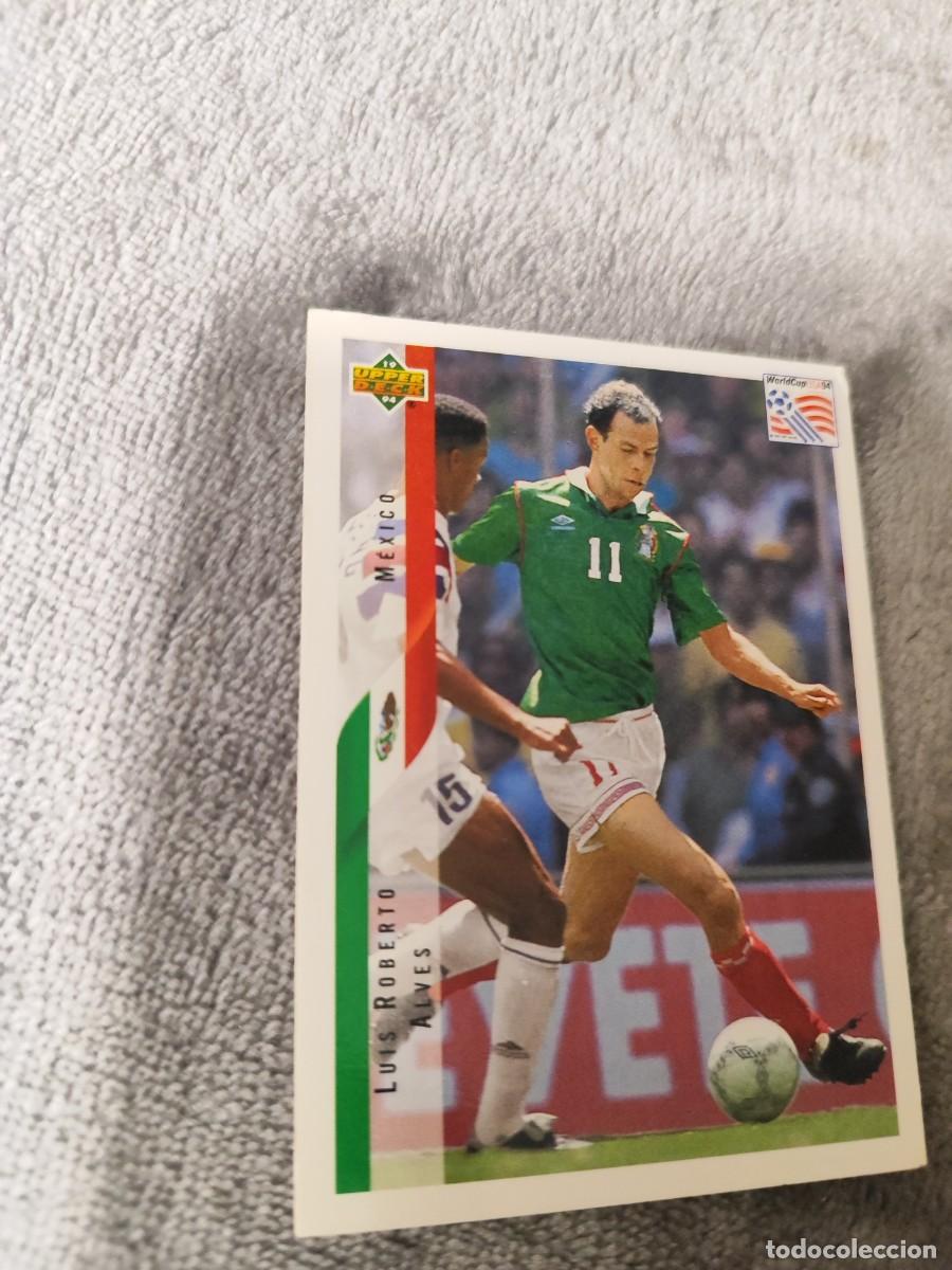 Cartes &agrave; collectionner de Football: 31 UPPER DECK MUNDIAL USA 94 LUIS ROBERTO ALVES - MEXICO - 1994 WORLD CUP CROMO CARD