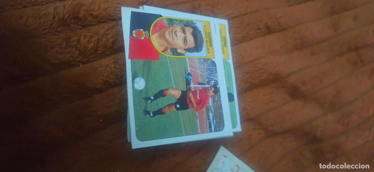 Fu&szlig;ball-Sticker: Claudio Mallorca este 1991 1992 91 92 despegado