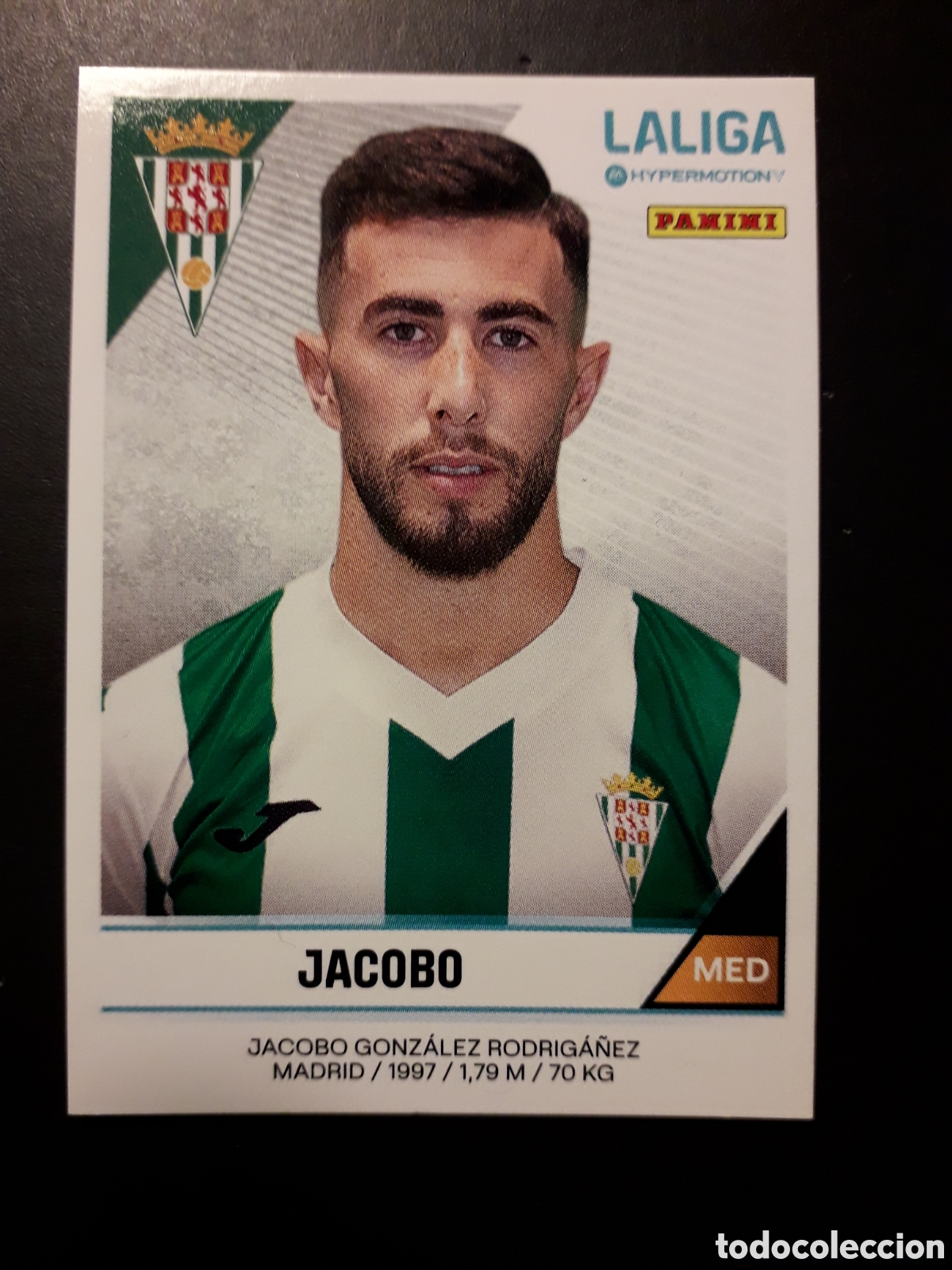 Football Stickers: JACOBO C&Oacute;RDOBA N&deg; 130B LALIGA HYPERMOTION 24 25 2024 2025 PANINI SIN PEGAR PEDIDO M&Iacute;NIMO 3&euro;