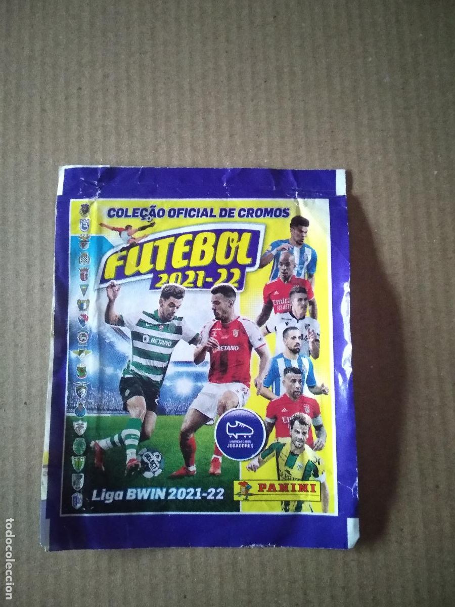 Cartes &agrave; collectionner de Football: SOBRE VACIO CROMO PANINI FUTBOL LIGA PORTUGAL 21-22 FUTEBOL 2021-2022 OTAMENDI