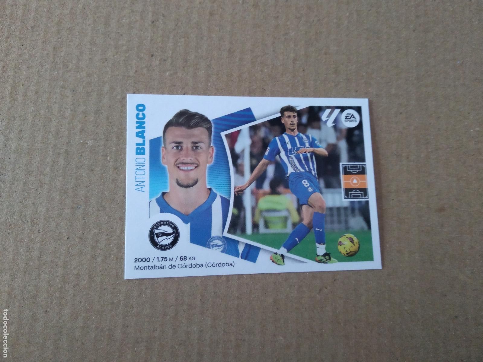 Figurine di Calcio: 13 ANTONIO BLANCO ALAVES CROMO STICKER FUTBOL PANINI LIGA 2024-2025 EDICIONES ESTE 24-25