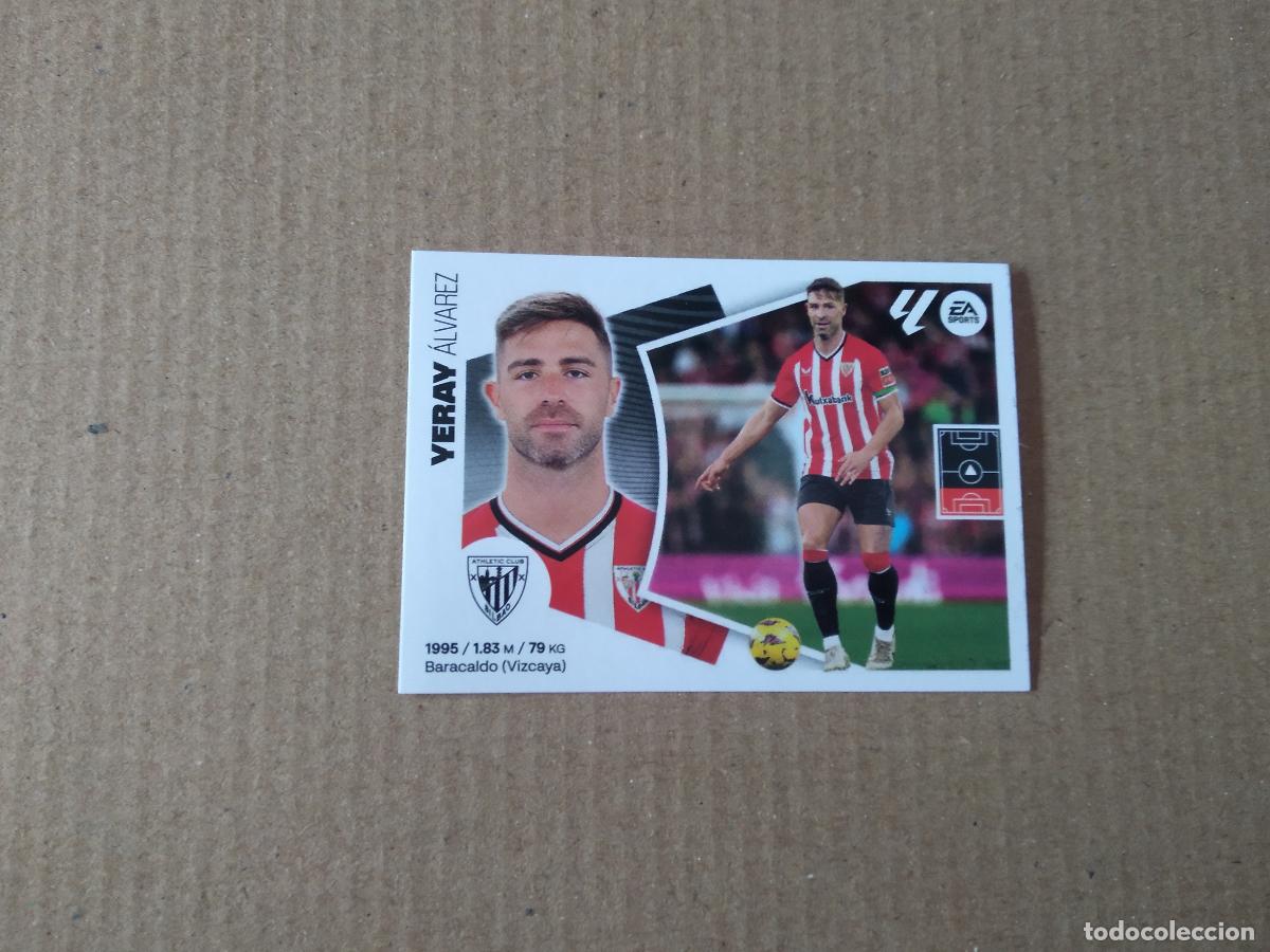 Figurine di Calcio: 7 YERAY ATHLETIC CLUB BILBAO CROMO FUTBOL PANINI LIGA 2024-2025 EDICIONES ESTE 24-25