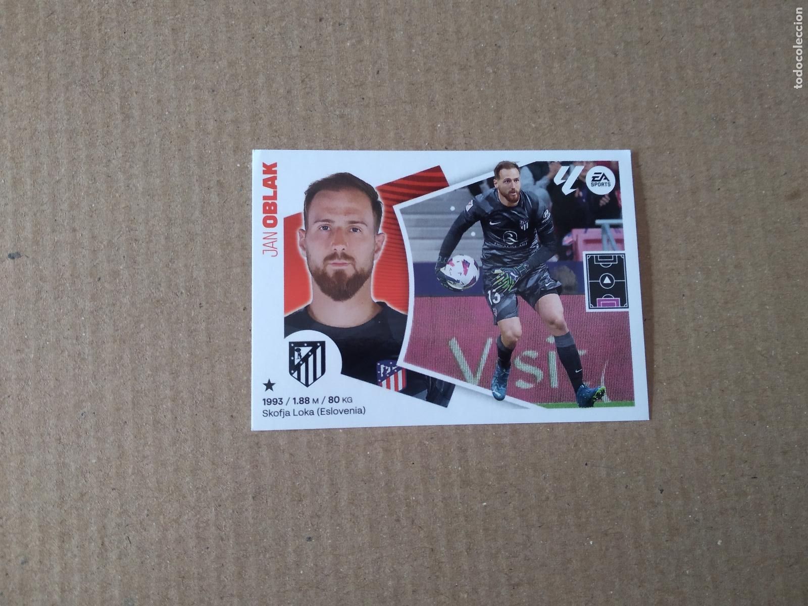 Figurine di Calcio: 3 OBLAK ATLETICO DE MADRID CROMO FUTBOL PANINI LIGA 2024-2025 EDICIONES ESTE 24-25