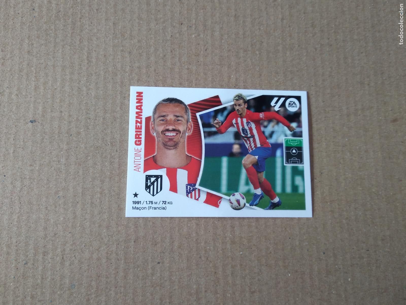 Fu&szlig;ball-Sticker: 20 GRIEZMANN ATLETICO DE MADRID CROMO FUTBOL PANINI LIGA 2024-2025 EDICIONES ESTE 24-25