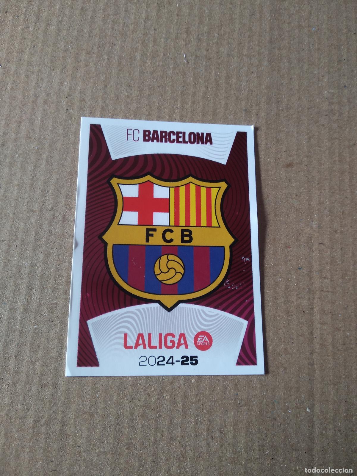 Figurine di Calcio: 1 ESCUDO BARCELONA BAR&Ccedil;A CROMO FUTBOL PANINI LIGA 2024-2025 EDICIONES ESTE 24-25