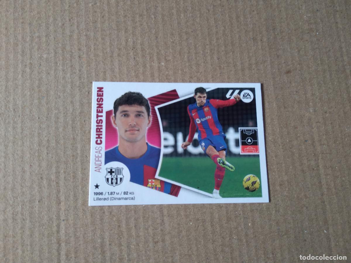 Figurine di Calcio: 8A CHRISTENSEN BARCELONA BAR&Ccedil;A CROMO FUTBOL PANINI LIGA 2024-2025 EDICIONES ESTE 24-25