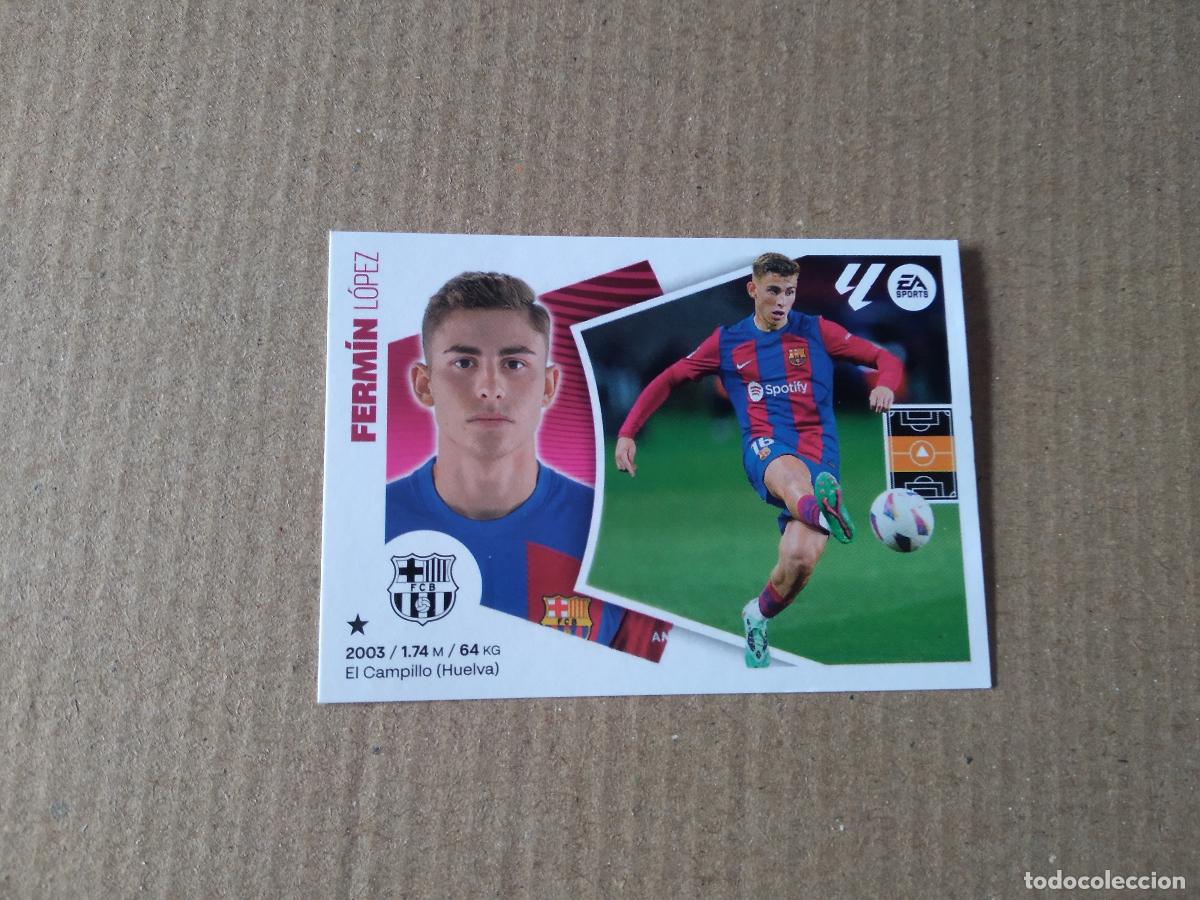 Cromos de f&uacute;tbol: 15 FERMIN BARCELONA BAR&Ccedil;A CROMO FUTBOL PANINI LIGA 2024-2025 EDICIONES ESTE 24-25