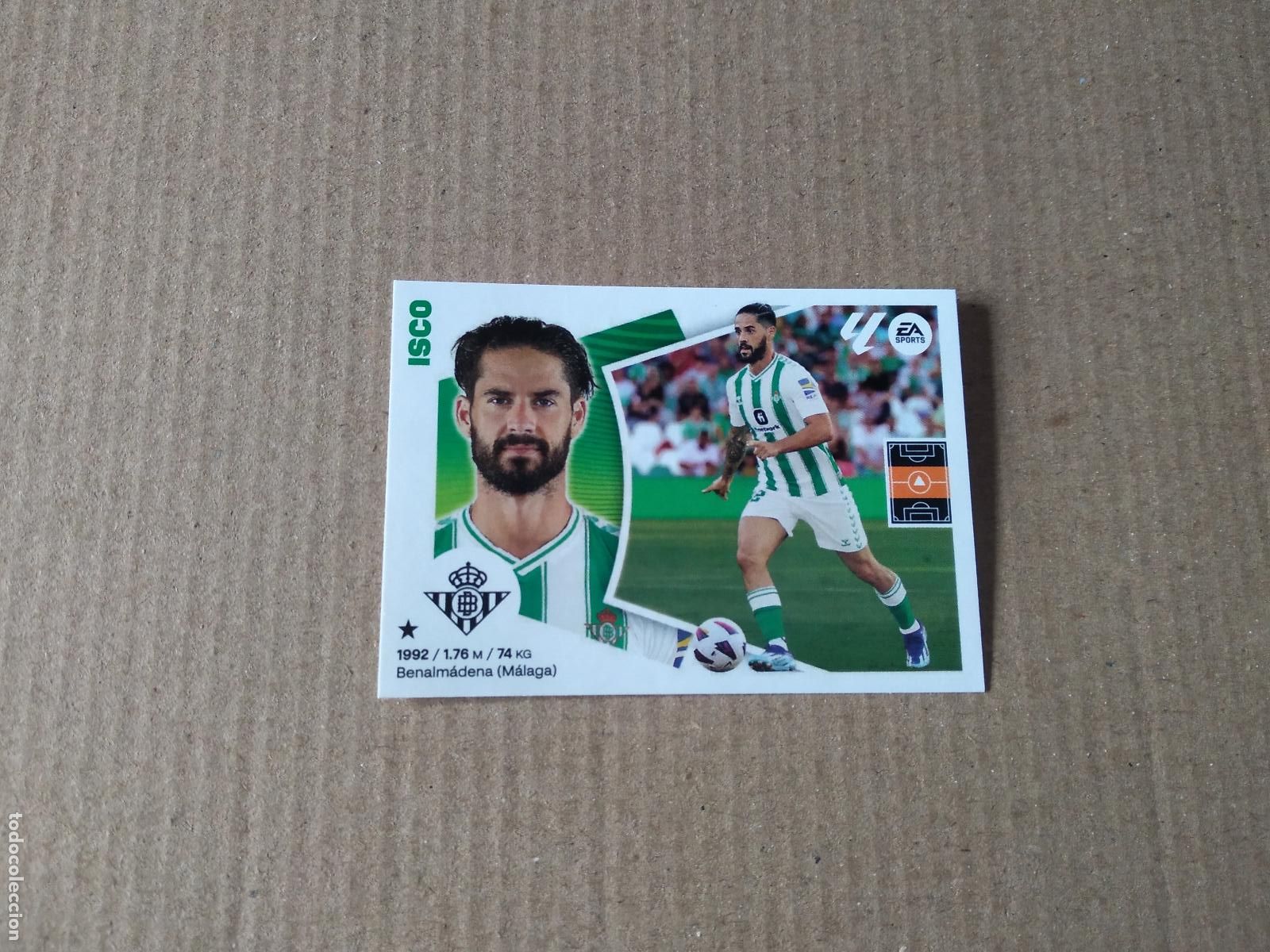 Fu&szlig;ball-Sticker: 13 ISCO BETIS CROMO FUTBOL PANINI LIGA 2024-2025 EDICIONES ESTE 24-25