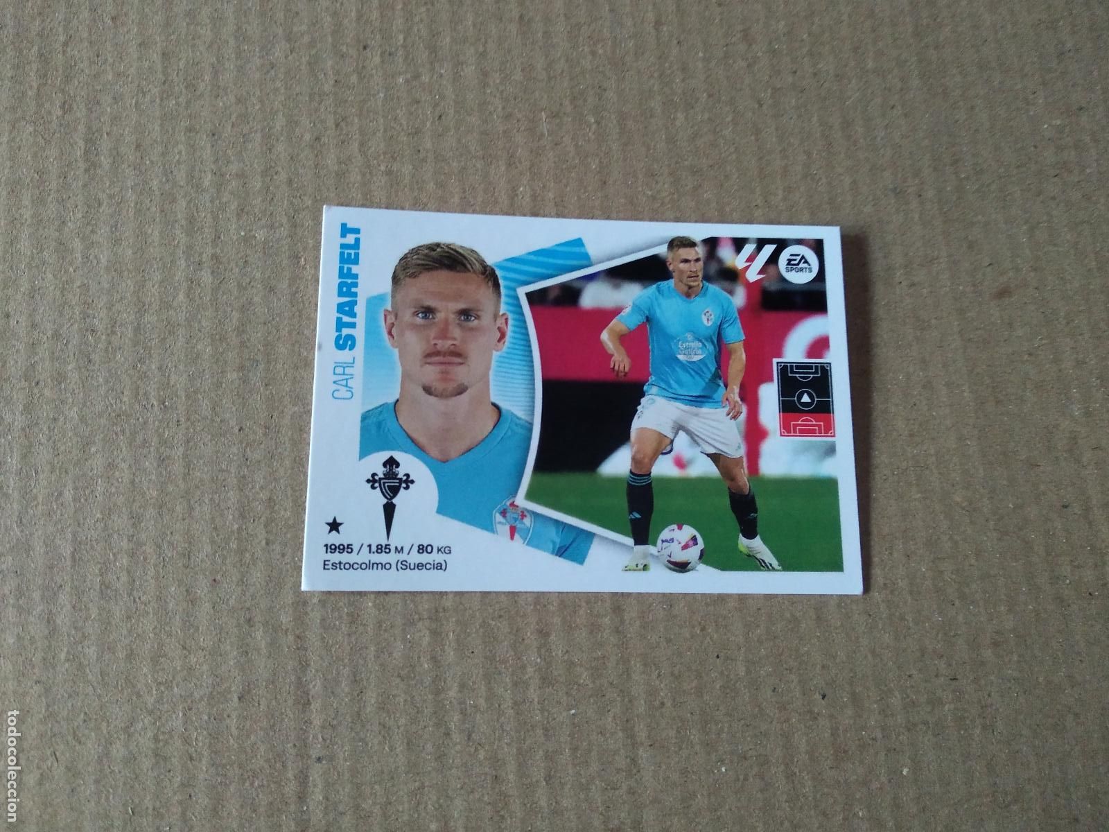 Cromos de Futebol: 7 STARFELT CELTA DE VIGO CROMO FUTBOL PANINI LIGA 2024-2025 EDICIONES ESTE 24-25