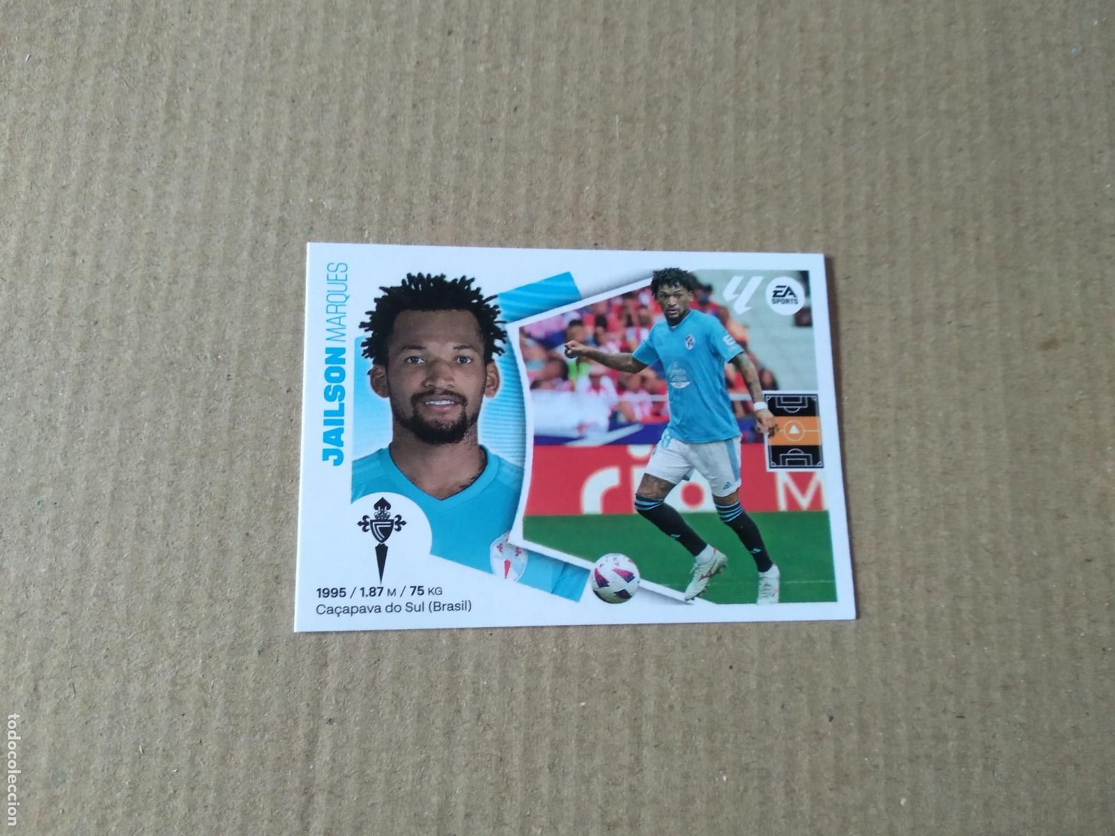 Fu&szlig;ball-Sticker: 11 JAILSON CELTA DE VIGO CROMO FUTBOL PANINI LIGA 2024-2025 EDICIONES ESTE 24-25