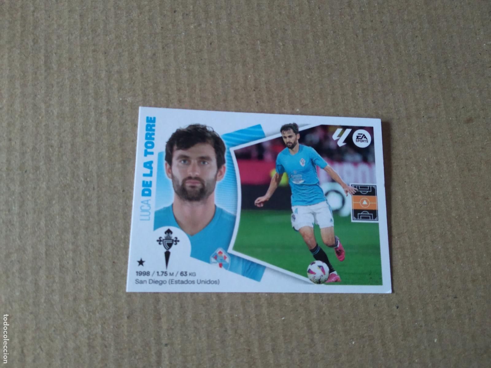 Figurine di Calcio: 13 LUCA DE LA TORRE CELTA DE VIGO CROMO FUTBOL PANINI LIGA 2024-2025 EDICIONES ESTE 24-25