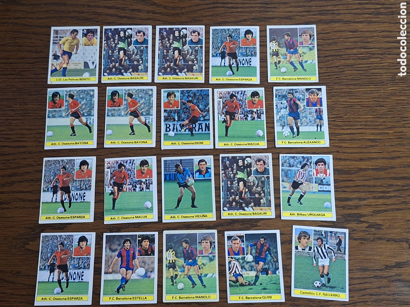 Cromos de F&uacute;tbol: Lote 49 cromos campeonato 81 82 ediciones Este