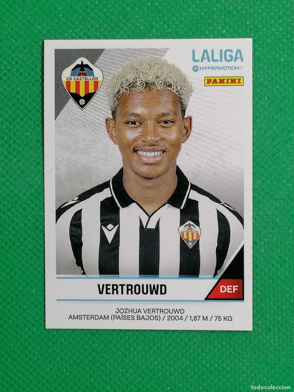 Cromos de F&uacute;tbol: 104 VERTROUWD CASTELLON ⚽ PANINI LIGA HYPERMOTION 24 25 2024 2025 ⚽