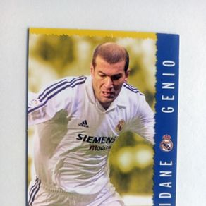 Zinedine Zidane Carta Plus Entrenador Adrenalyn XL Liga BBVA 2015-2016 Zinedine Zidane Carta Plus Entrenador Adrenalyn XL Liga BBVA 2015-2016