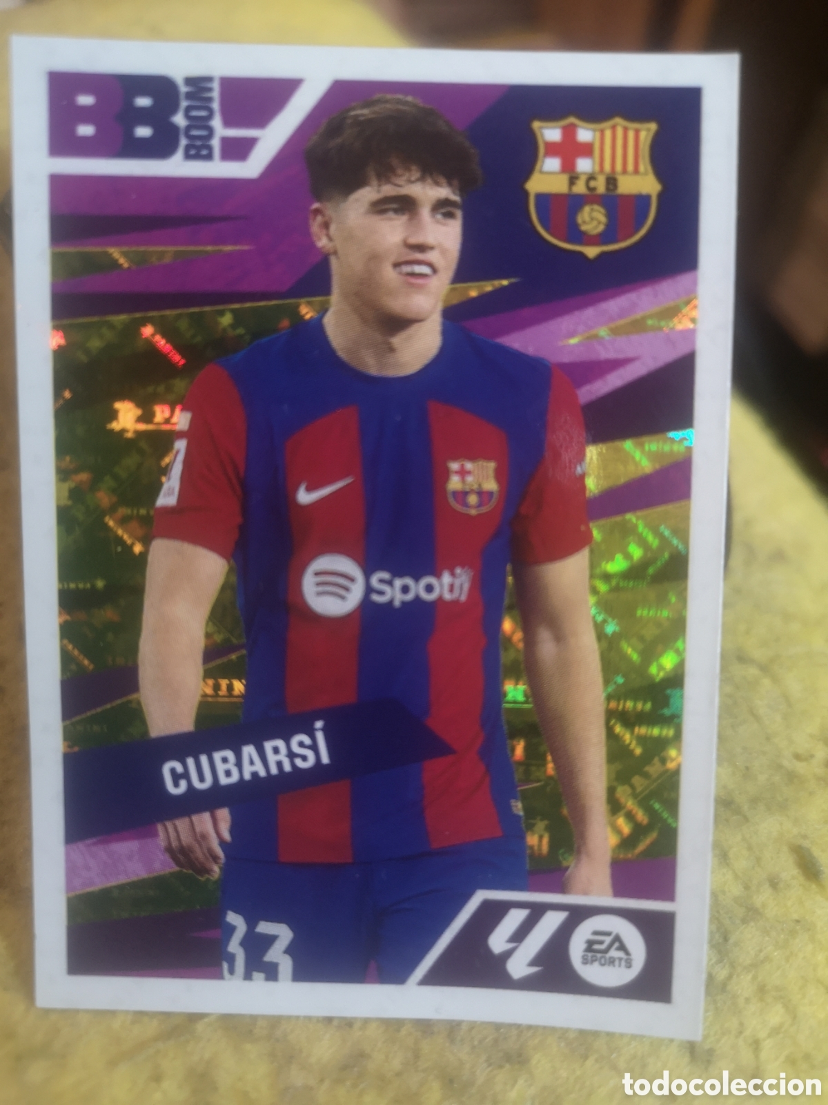 Football Stickers: ESTE 2024 2025 / 24 25 CUBARS&Iacute; 3 BABY BOOM