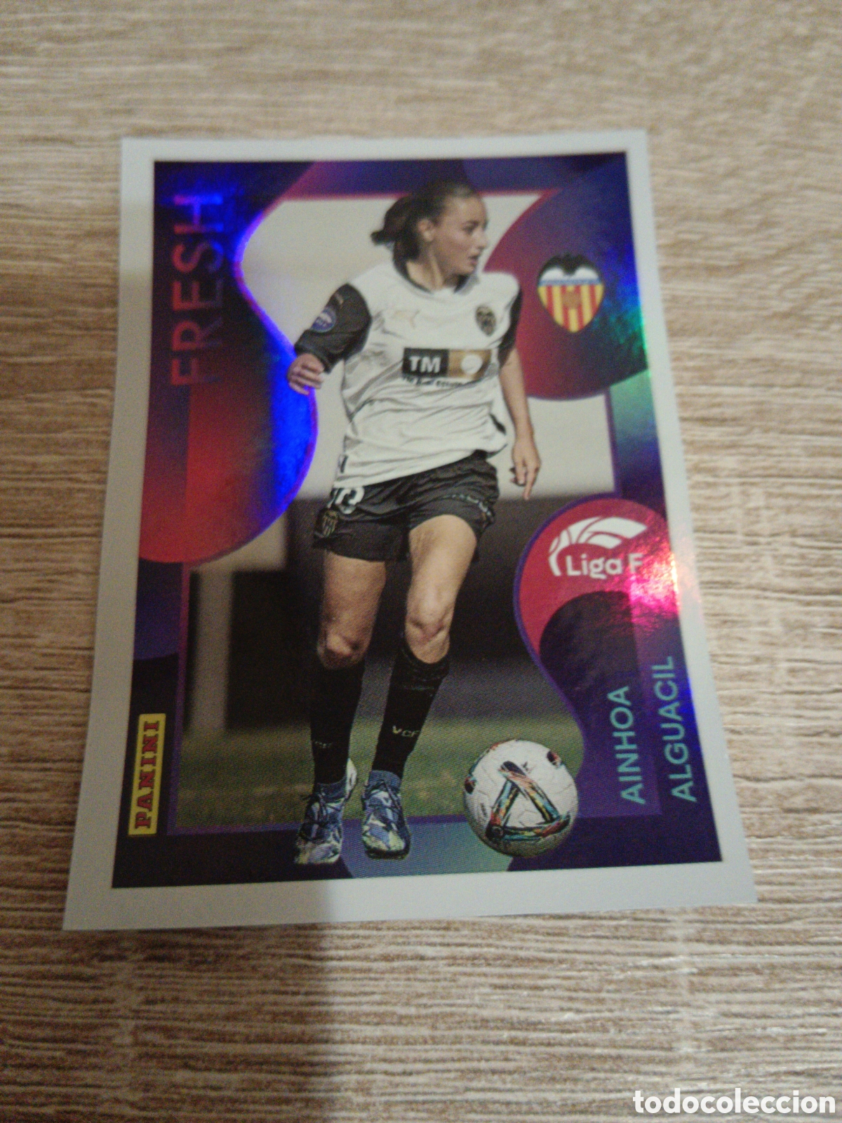 Fu&szlig;ball-Sticker: Panini liga F 2024 2025 24 25 372 Ainhoa Alguacil Valencia fresh